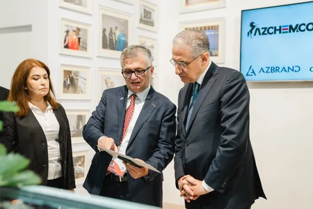 Президент СОР29 Мухтар Бабаев посетил павильон AZCHEMCO в Зеленой зоне