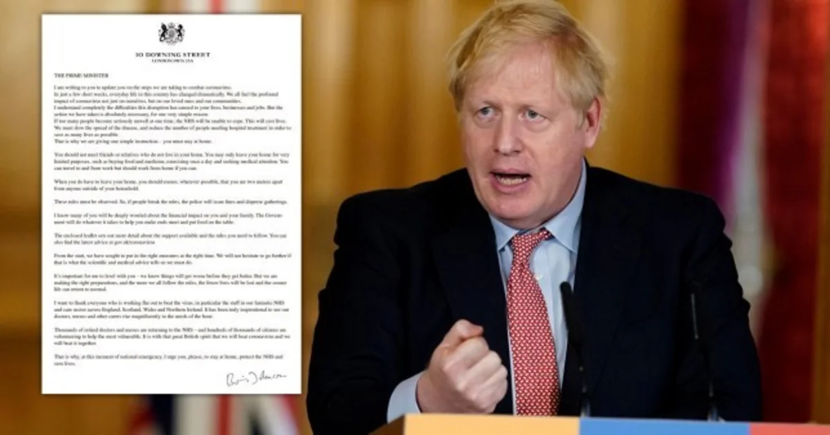 Boris Consonun koronavirusla bağlı məktubları satışa çıxarıldı