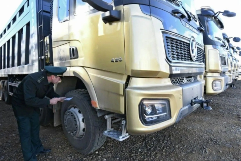 Россия продлила запрет на въезд грузовиков из Европы