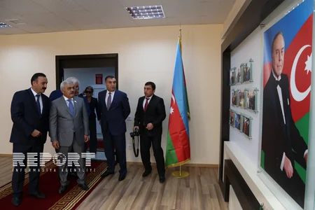 ​Azərbaycan Dövlət Neft Şirkətinin rəhbərliyi Çilov adasına səfər edib - FOTO