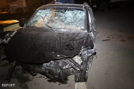 Abşeronda yol qəzası zamanı 1 nəfər faciəvi şəkildə ölüb, yaralananlar var - FOTO - VİDEO - YENİLƏNİB