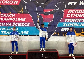 Azərbaycan gimnastları Polşadakı turnirdə 17 medal qazanıblar