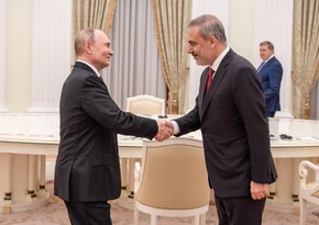 Russian president receives Turkish FM