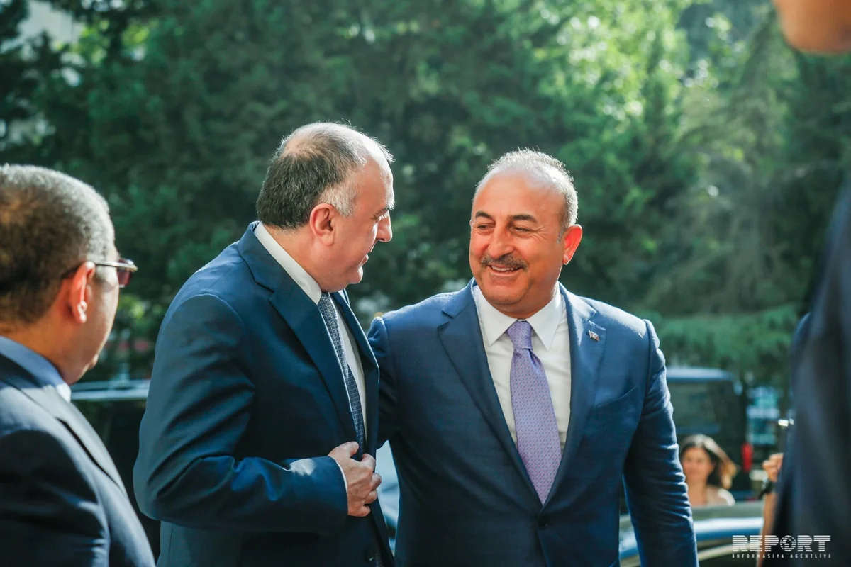 Azərbaycan və Türkiyə XİN başçılarının görüşü olub - YENİLƏNİB - 2