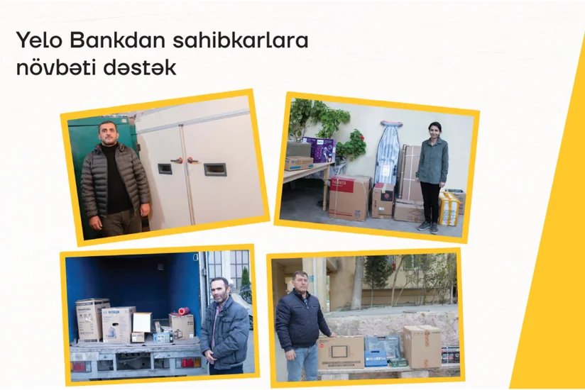 Yelo Bankdan fərdi sahibkarlara növbəti dəstək