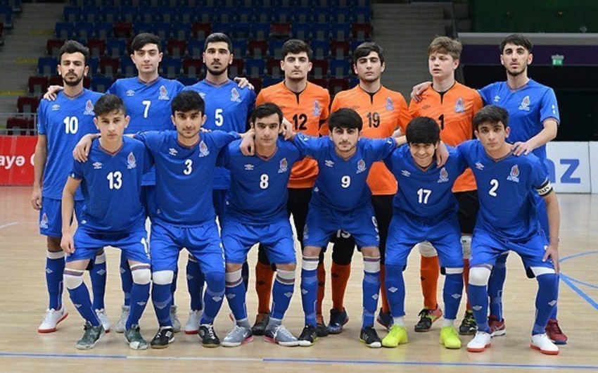 Futzal üzrə Azərbaycan millisi bu gün Slovakiya ilə qarşılaşacaq
