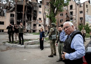Премьер Португалии посетил украинский город Ирпень