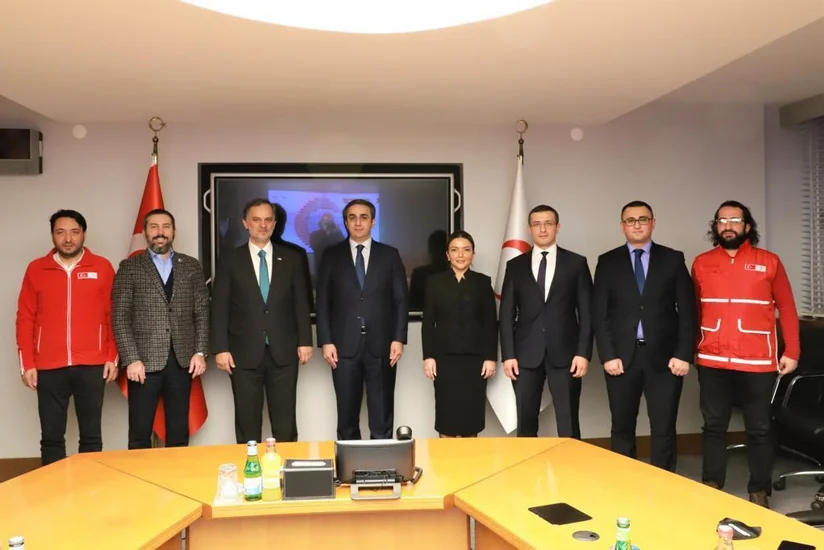 QHT Agentliyinin rəhbərliyi Türkiyə DİN-də və digər qurumlarda görüşlər keçirib