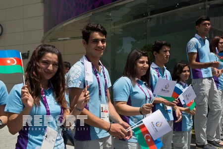 Cüdoçu Elmar Qasımova Azərbaycan bayrağı təqdim olunub - FOTO