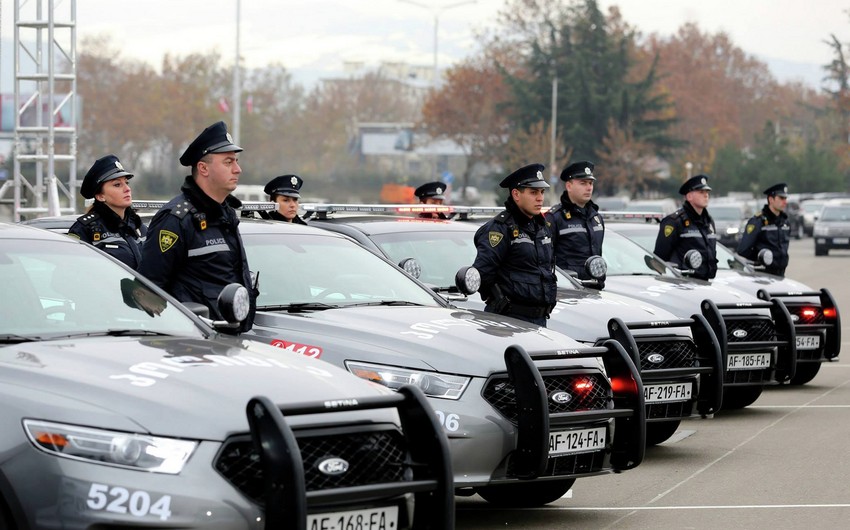 Gürcüstan polisi gücləndirilmiş iş rejiminə keçib