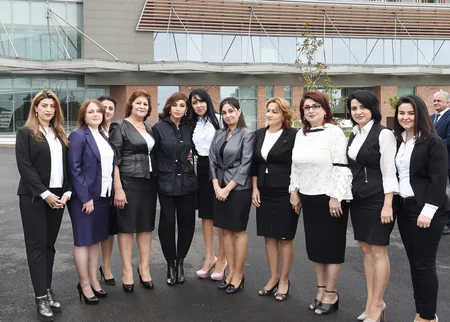 President Ilham Aliyev, first lady Mehriban Aliyeva view Lankaran Istisu and Health Center