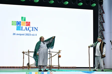 Laçın Şəhəri Günü tədbirləri çərçivəsində Dəli Domrul tamaşası nümayiş etdirilib
