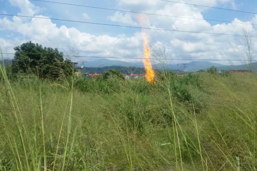 В Венесуэле произошел взрыв на газопроводе