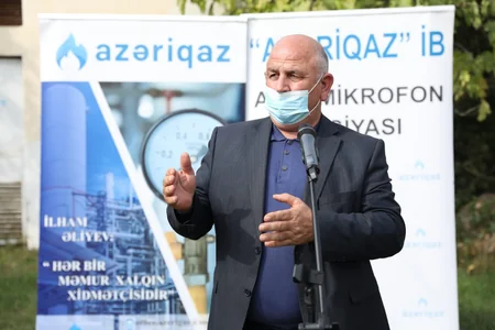 “Azəriqaz” Zərdabda “Açıq mikrofon” aksiyası keçirib