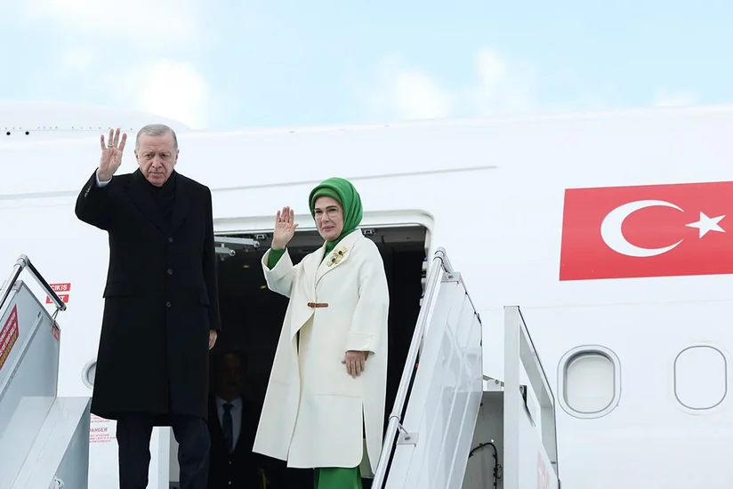 Ərdoğan TDT-nin Zirvə toplantısında iştirak üçün Qırğızıstana yola düşüb