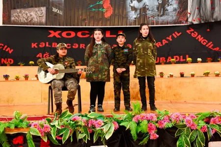 Bakı məktəblərində Xocalı soyqırımına dair silsilə tədbirlər keçirilib