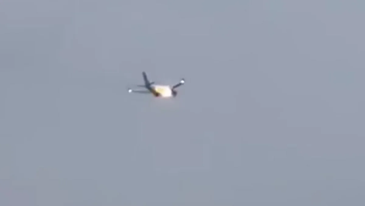 United Airlines flight sees engine fire after takeoff due to apparent rabbit strike