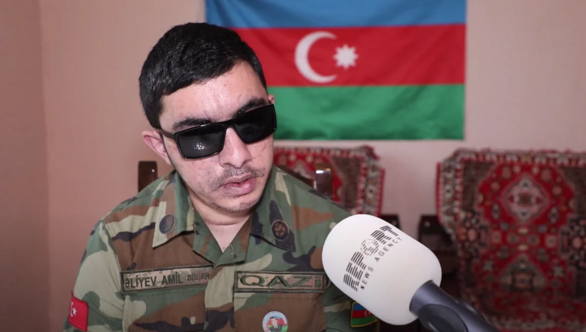 Qarabağ qazisi: Ermənilərin postuna az qalmış minaya düşdük