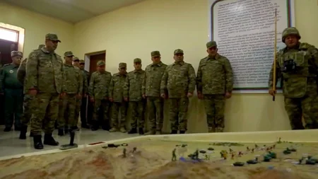 В ходе широкомасштабных учений азербайджанской армии проведен этап боевой стрельбы - ВИДЕО