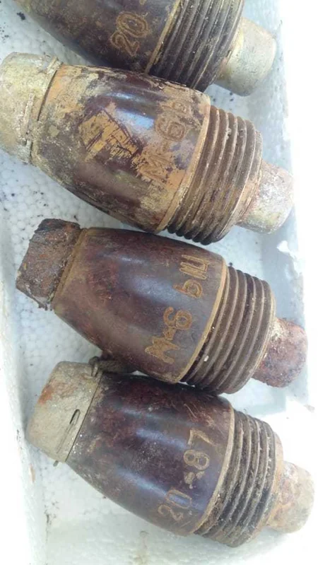 Gəncədə ev və həyətyanı sahəsindən 135 partlamamış hərbi sursat tapılıb