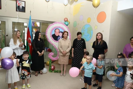 Hövsanda iki yeni uşaq bağçası istifadəyə verilib
