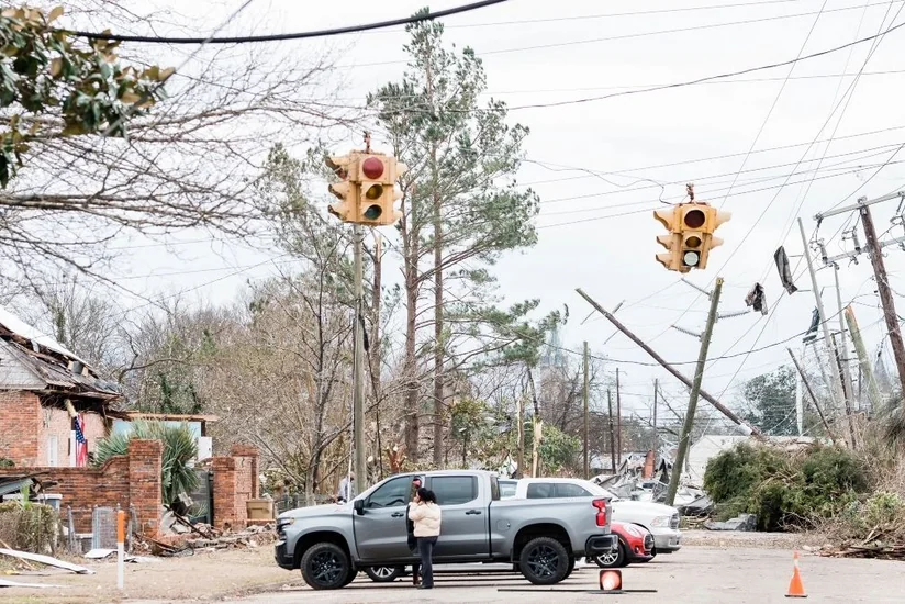 Байден объявил режим бедствия в Джорджии из-за штормов и торнадо
