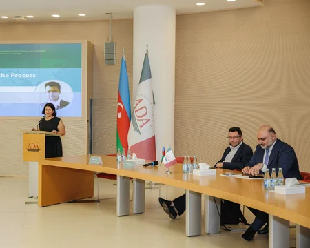 Tanınmış memar Aleksey Ginzburqun Bakıda mühazirəsi təşkil olunub