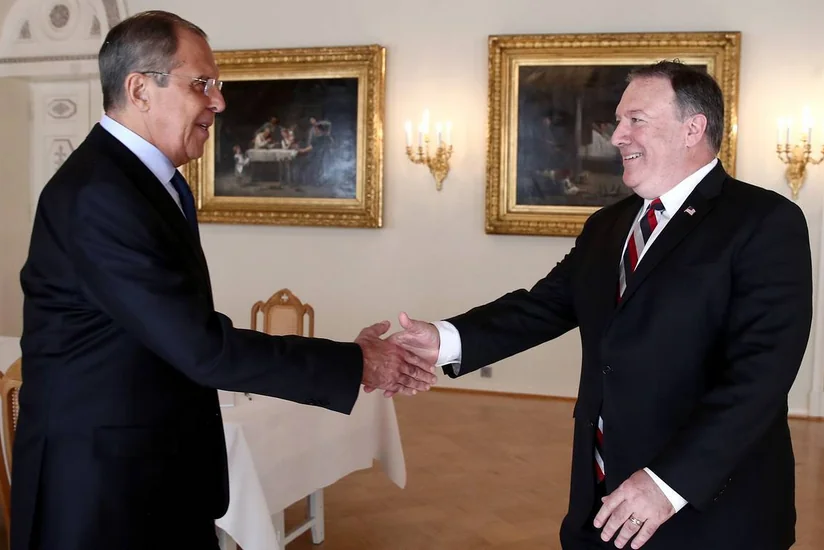 Помпео заявил, что доволен переговорами с Лавровым в Финляндии