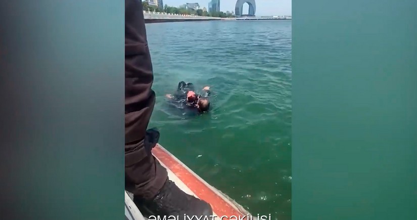 Dənizdə batma təhlükəsində olan şəxs xilas edilib