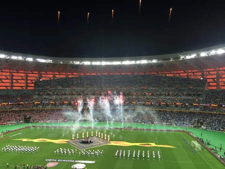 UEFA Avropa Liqası finalının açılış mərasimi olub - FOTO