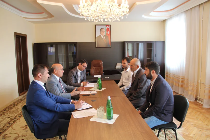 Mübariz Qurbanlı Daşkəsəndə vətəndaşları qəbul edib