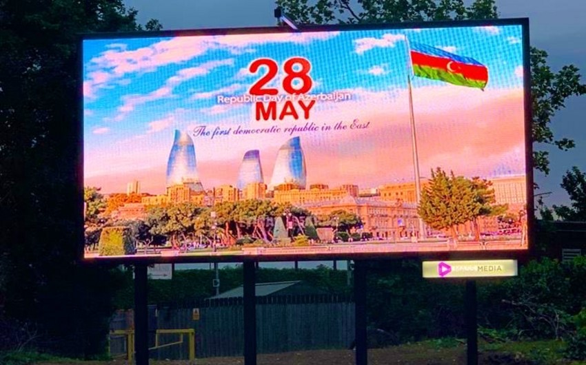 Londonda Azərbaycan haqqında lövhələr quraşdırılıb