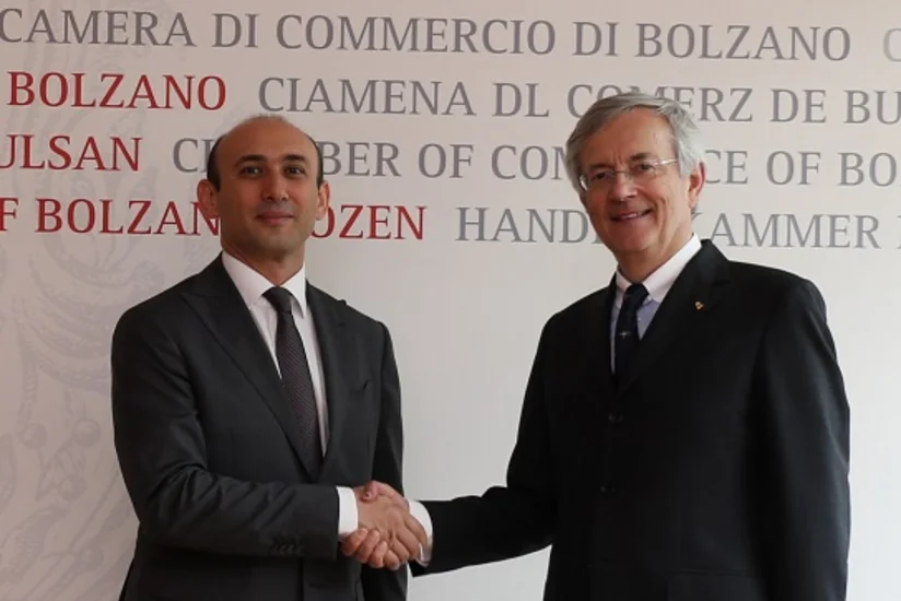 Azərbaycan ilə İtaliyanın Boltsano regionu arasında biznes əməkdaşlıq perspektivləri müzakirə olunub