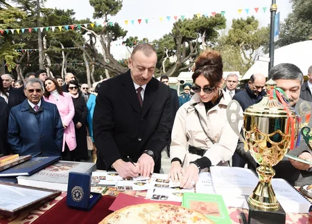 Prezident İlham Əliyev Novruz bayramı münasibətilə ümumxalq şənliyində iştirak edib - YENİLƏNİB