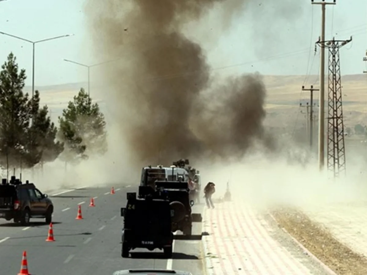 ​Türkiyədə törədilən terror aktı nəticəsində 20 əsgər yaralanıb