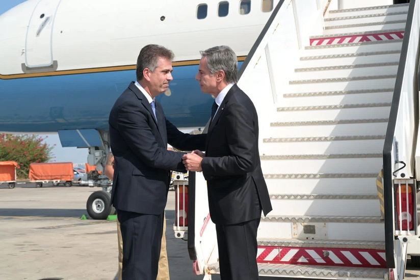 Blinken meets Netanyahu, tells him: 'We're here, we're not going anywhere'