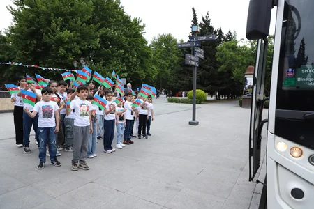 Dövlət Xidməti şəhid övladları üçün bayram təşkil edib
