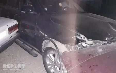 Kürdəmirdə zəncirvari qəza olub - FOTO - YENİLƏNİB