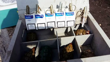 Захвачены брошенные на поле боя вооружение и боеприпасы противника - ФОТО