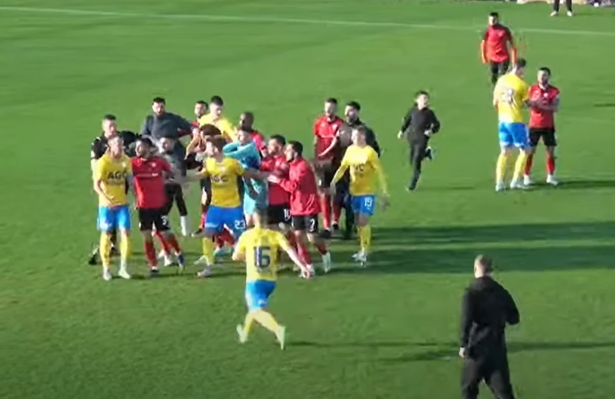 На матче Габалы произошла драка