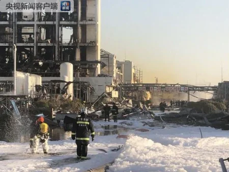 Explosion at Chinese chemical plant kills 47, injures nearly 640 - PHOTO - VIDEO