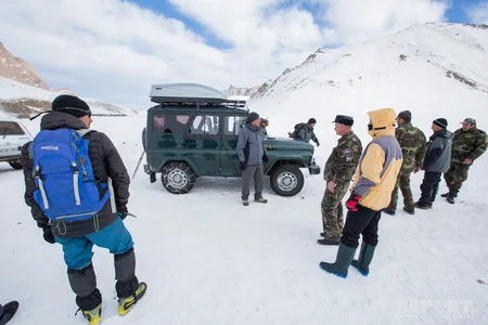 Alpinistlərin itkin düşdüyü dağlardan - FOTOREPORTAJ