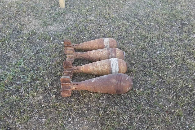 Füzulidə top mərmisi və partlamamış mina tapıldı