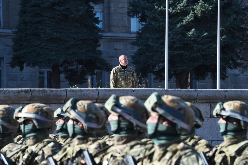 President Ilham Aliyev: Azerbaijani soldiers and officers showed true heroism on battlefield for 44 days