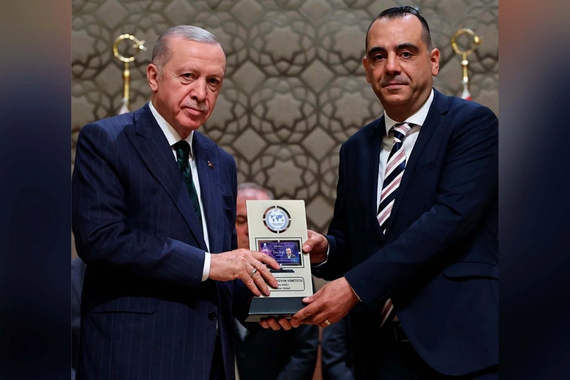 Ərdoğan Haber Globalı mükafatlandırıb