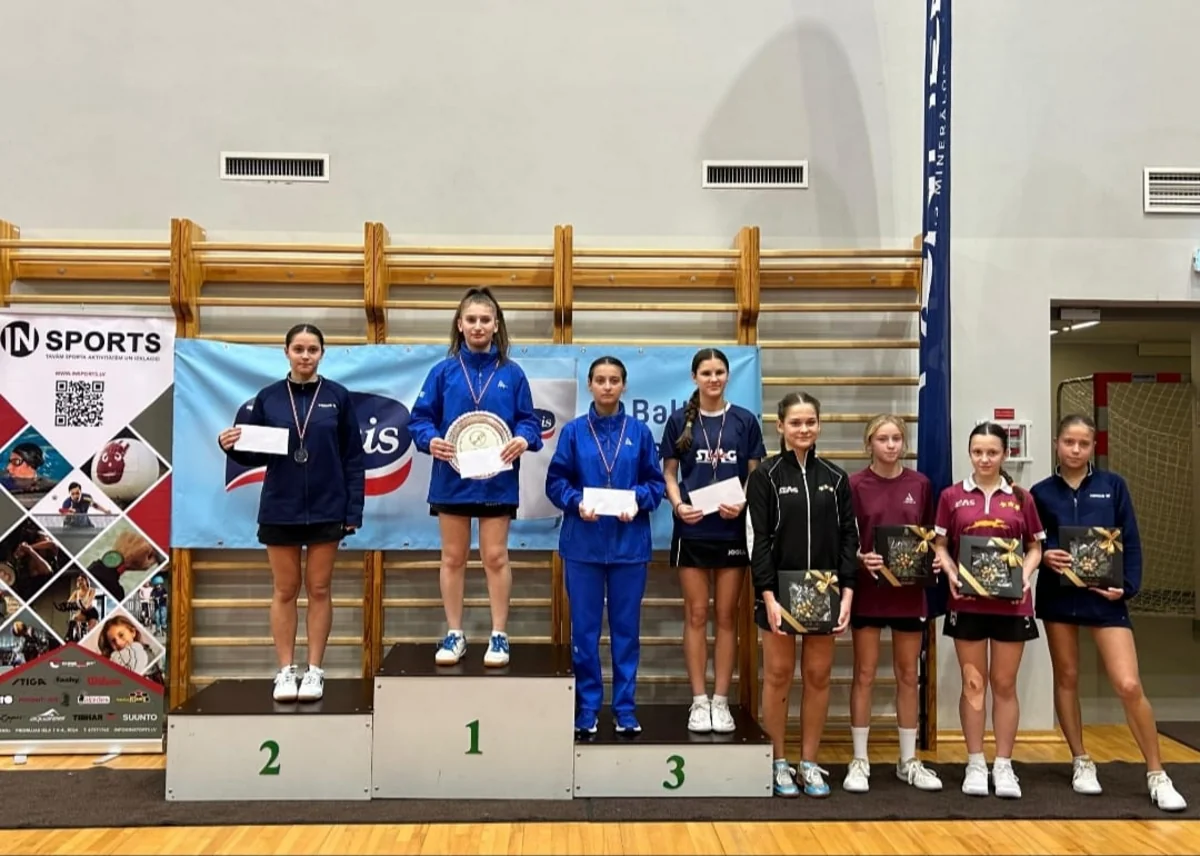 Azərbaycanın stolüstü tennisçiləri beynəlxalq turniri 9 medalla başa vurublar