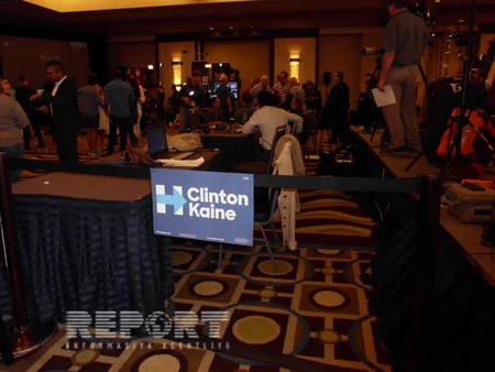 Headquarters of Democrats and Republicans wait for results of presidential election  VIDEO - PHOTO REPORT
