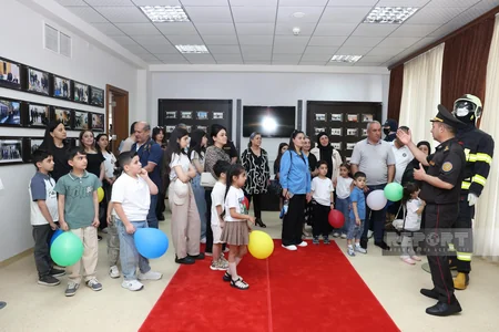 FHN şəhid övladları üçün “açıq qapı günü keçirib