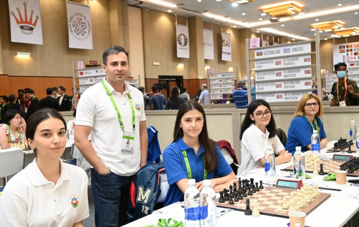 Şahmat Olimpiadası: Azərbaycanın qadın millisi heç-heçə edib