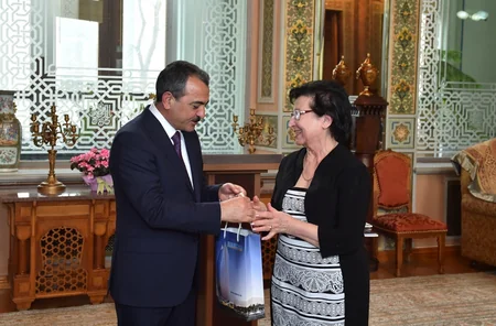 Azərsu Uilyam Lindleyin və Hacı Zeynalabdin Tağıyevin varisləri ilə görüş keçirib